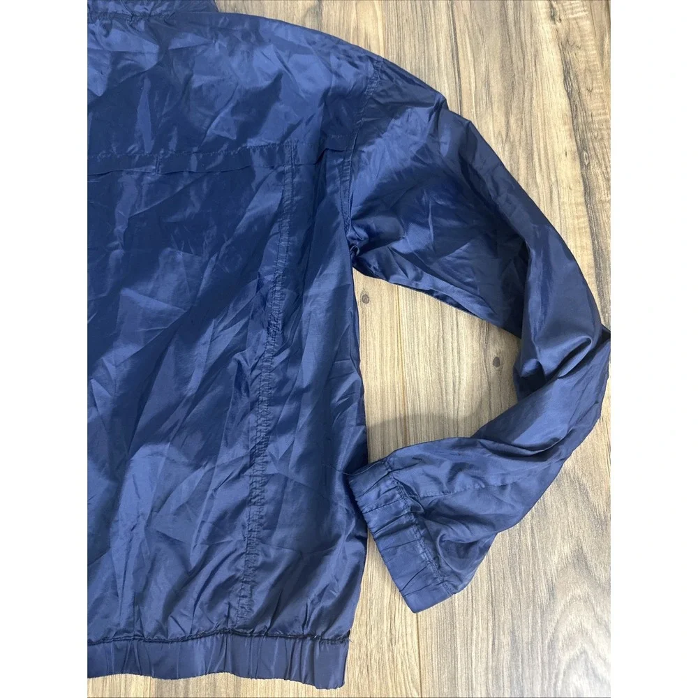 Tommy Hilfiger Windbreaker Jacket‎ Girls Youth Medium Navy
